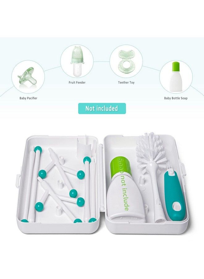 Termichy Travel Baby Bottle Drying Rack With Bottle Brush Compact Size With Large Capacity For Working Mom Visit Families Friends Or Camping With Baby - Image 5