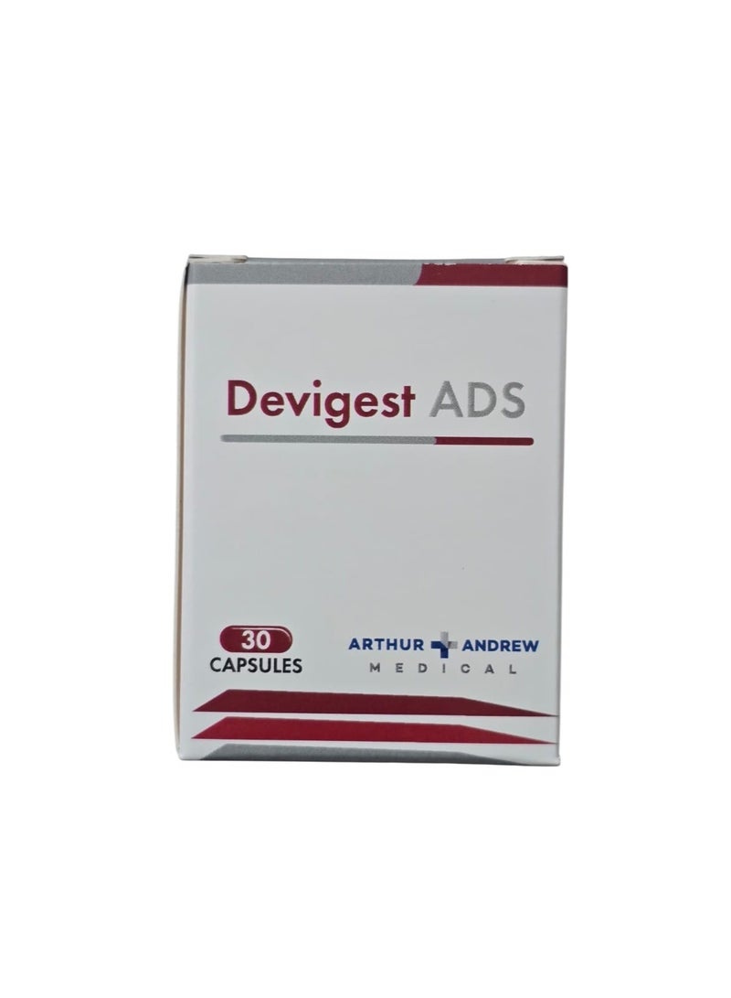Devigest ADS Digestive Enzyme Capsules For Gut Health & Digestion Support 30 Capsules - Image 1