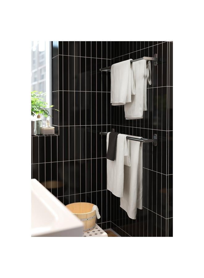 زبون حامل مناشف، ستانلس ستيل، 67 سم - Image 3