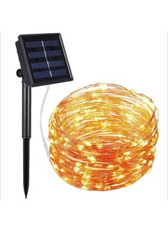 Y&D Outdoor Waterproof Courtyard Decoration Led Solar 12 M String Light  - Image 1