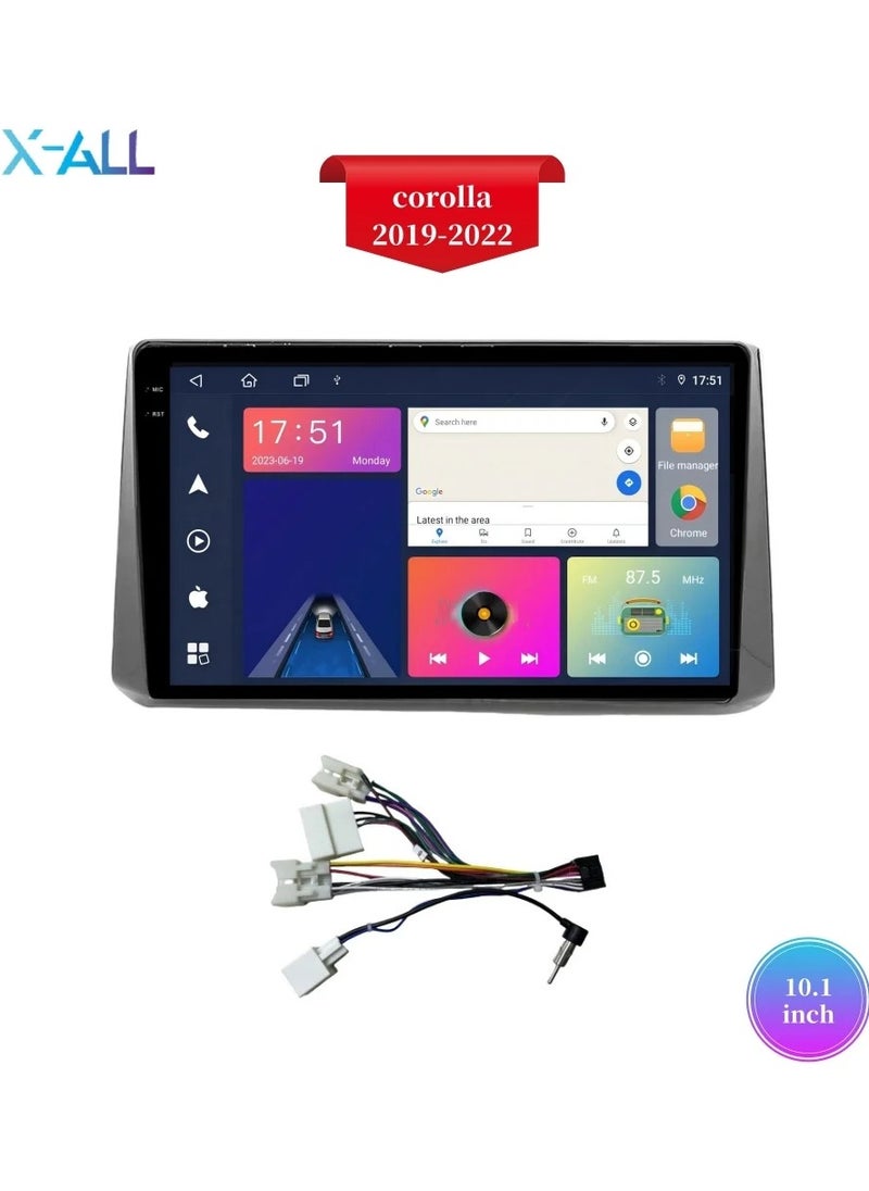 X-All Screen and decor Corolla 2019-2022 / 4 GB RAM + 32 GB storage + Apple CarPlay  - Image 1
