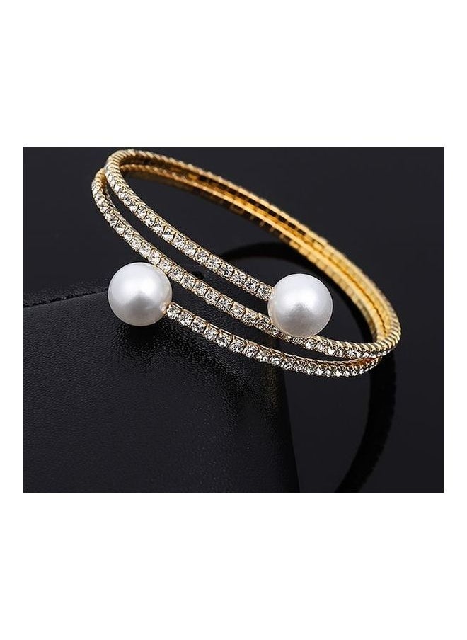 NIBEMINENT - Pearl Studded Bracelet - Image 1