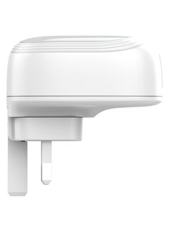 LDNIO LDNIO A2512Q Fast Charger Universal Plug With Type C Cable And Mini Dual USB Ports For Iphone 18W - White  - Image 3