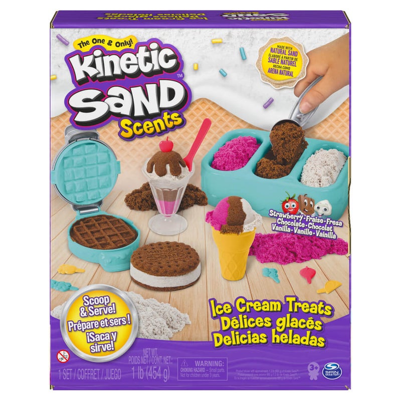 Kinetic Sand Scents Ice Cream Treats Playset - Image 1