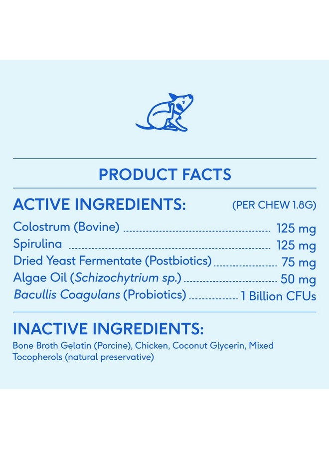 Native Pet Dog Allergy Chews - Dog Allergy Relief with Probiotics and Colostrum for Itchy Skin Relief to Support Seasonal Allergy and Healthy Immune System - All Natural Anti-Histamine - 30 Chews - Image 5