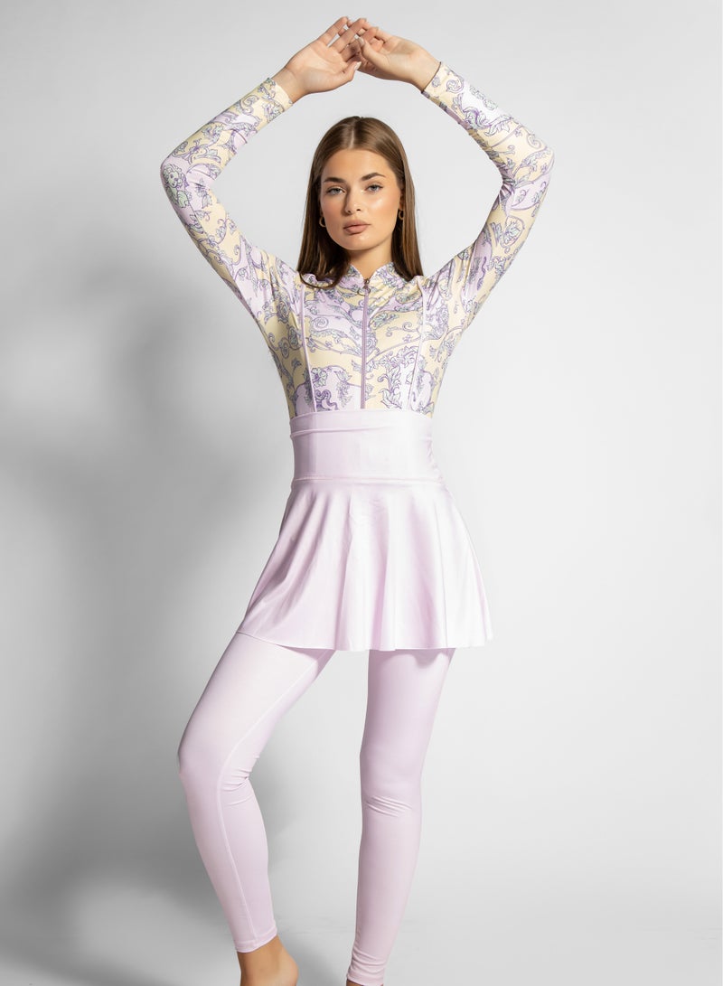 MINERVA SECRETS BAROQUE BLISS- Exclusive Premium Burkini - Image 4