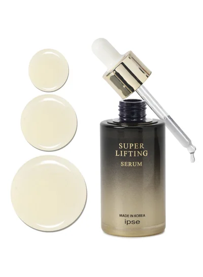 Ipse Korean Premium Super Lifting Moisturizing Face Serum - Anti Aging Facial Brightening Rejuvenation Serum - Wrinkle with Peptide Complex