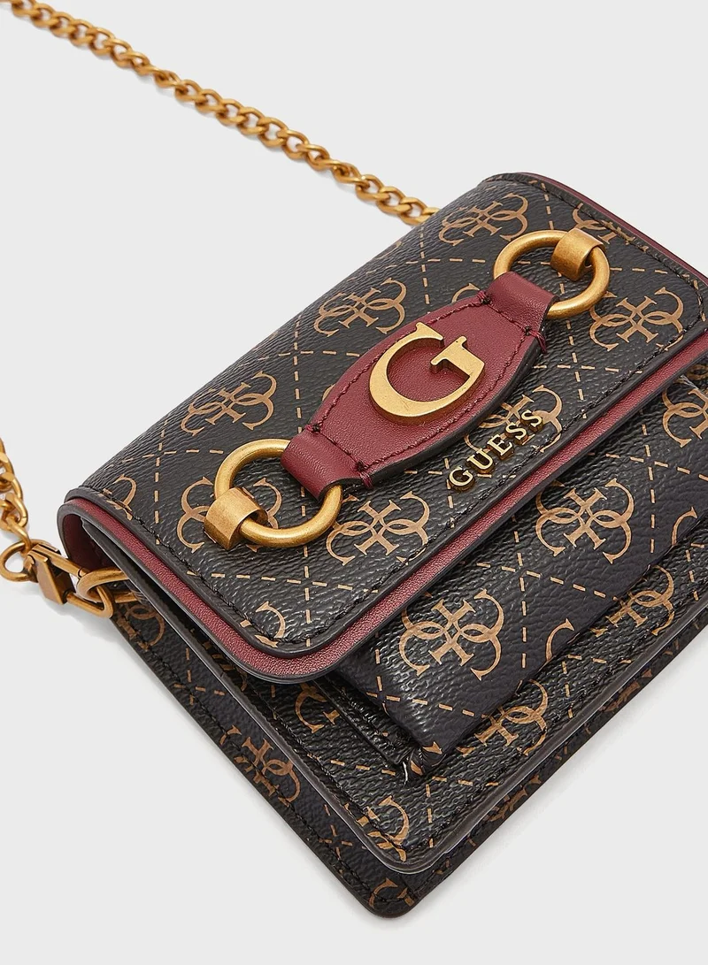 GUESS Izzy Micro Mini Crossbody Bag