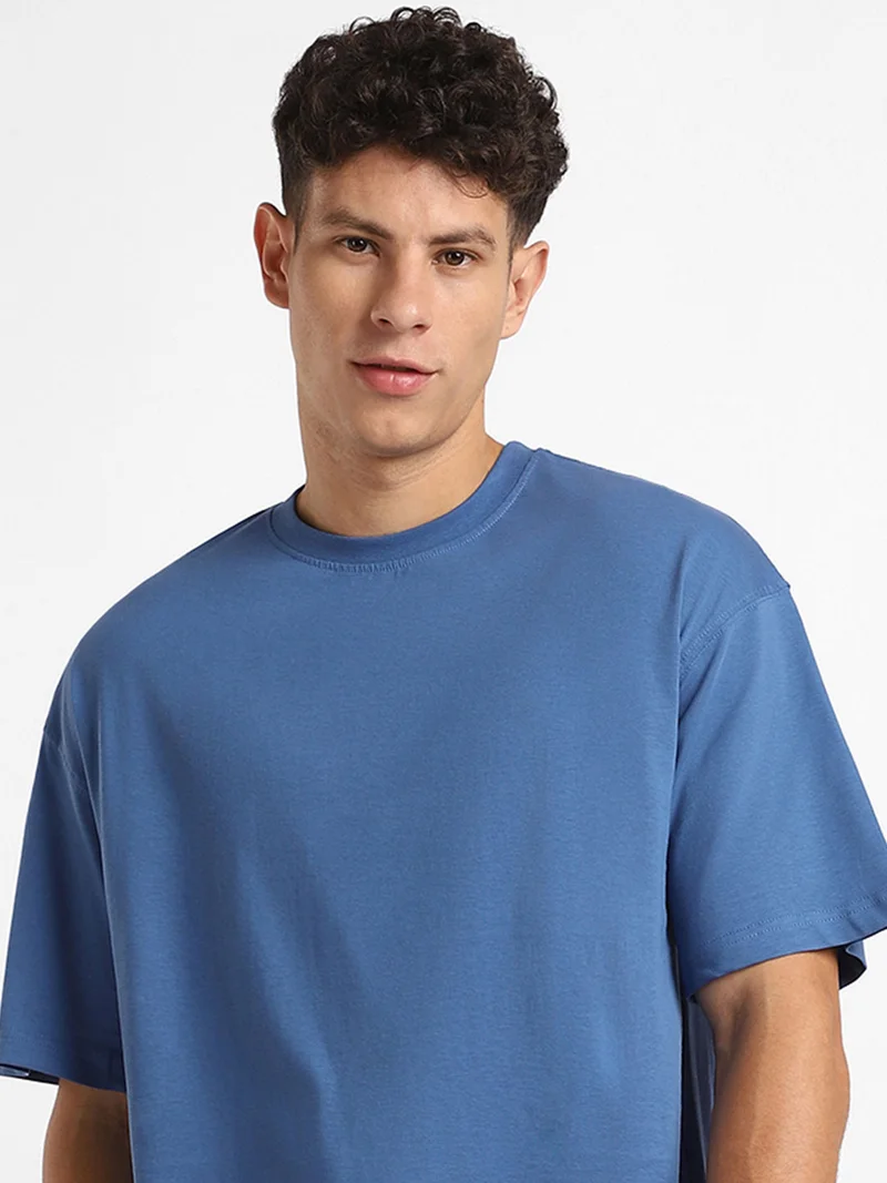 Nobero  Nobero Men Oversized Cotton Graphic T-shirt for Men | Best Price UAE