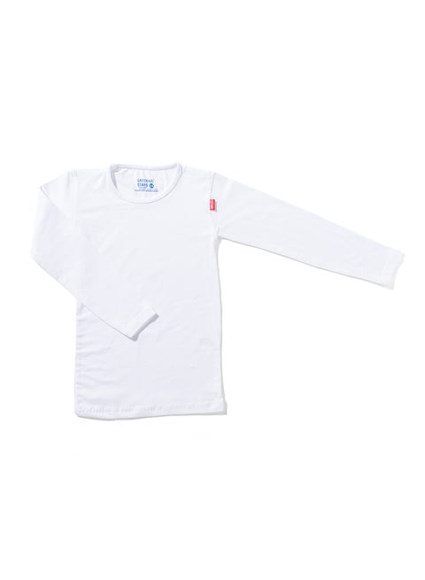 قطونيل فانلة داخلية قطن ليكرا بأكمام طويلة للأولاد