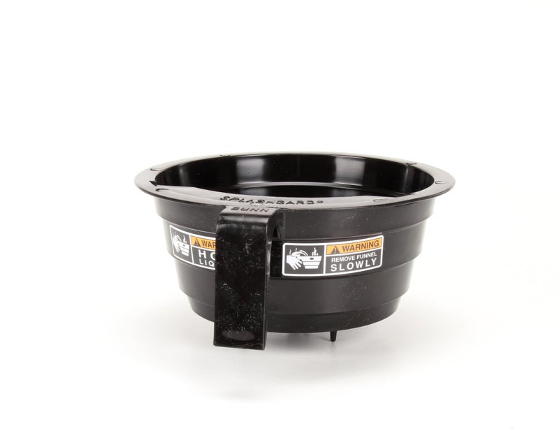 Bunn 20583.0003 Black Plastic Funnel with Decals - Image 4