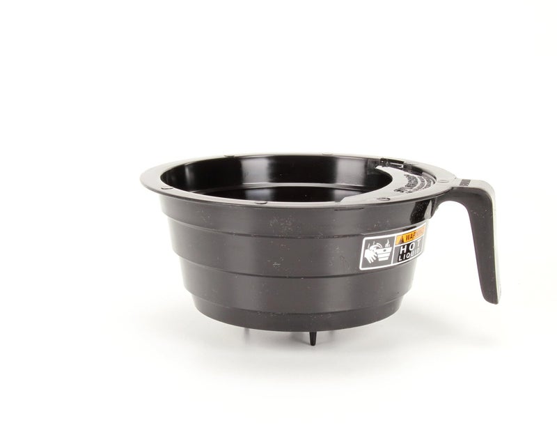 Bunn 20583.0003 Black Plastic Funnel with Decals - Image 3