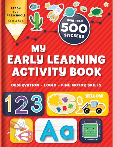 My Preschool Sticker And Activity Book More Than 300 Stickers 