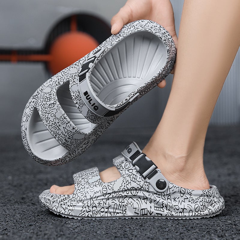 Children'S Shoes For Summer, Non-Slip Slip-Ons For Couples, Boys And Girls, Eva Beach Shoes, Unisex Sandals - Image 1