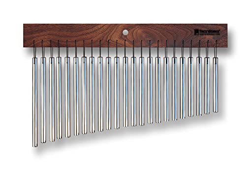 TreeWorks Chimes Classic Medium Single Row Bar Chimes Percussion Instrument — Made in U.S.A. (TRE23) - Image 1