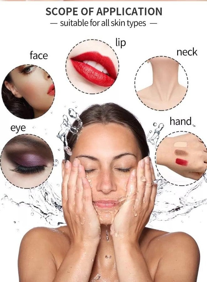 LANELLIE Reusable Makeup Remover Cleansing Pads | Easily Removes Stubborn Face & Eye Makeup | Multifunctional, Safe for Oily, Dry or Sensitive skin | Pack of 3 - Image 4