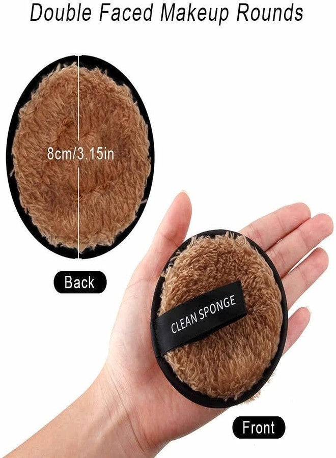 LANELLIE Reusable Makeup Remover Cleansing Pads | Easily Removes Stubborn Face & Eye Makeup | Multifunctional, Safe for Oily, Dry or Sensitive skin | Pack of 3 - Image 5