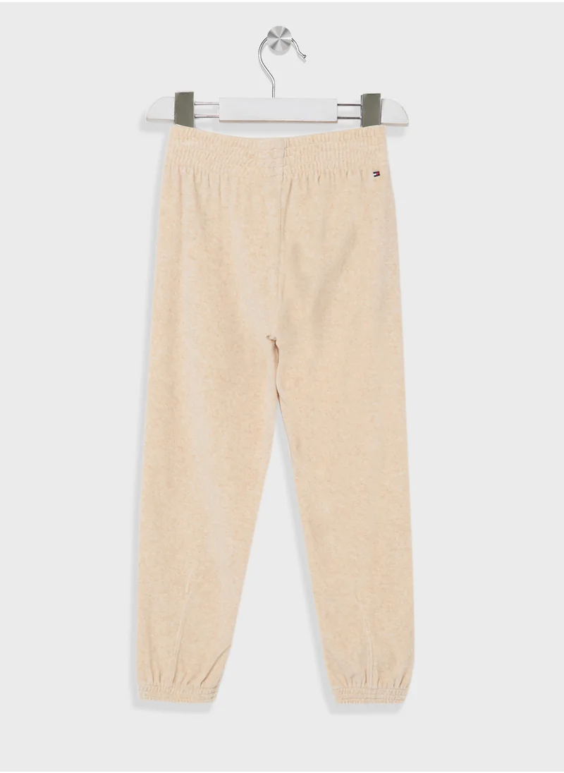 TOMMY HILFIGER TH SCRIPT VELOUR PANT