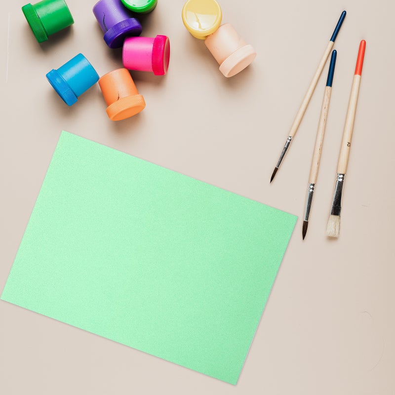 20 Pcs Painting Paper Colorful Drawing Paper Kids Painting Paper DIY Art Supplies - Image 1