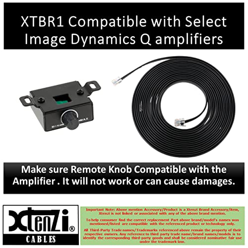 Xtenzi Replacement Remote Knob Compatible with Image Dynamics Q Series Amplifier - Image 2