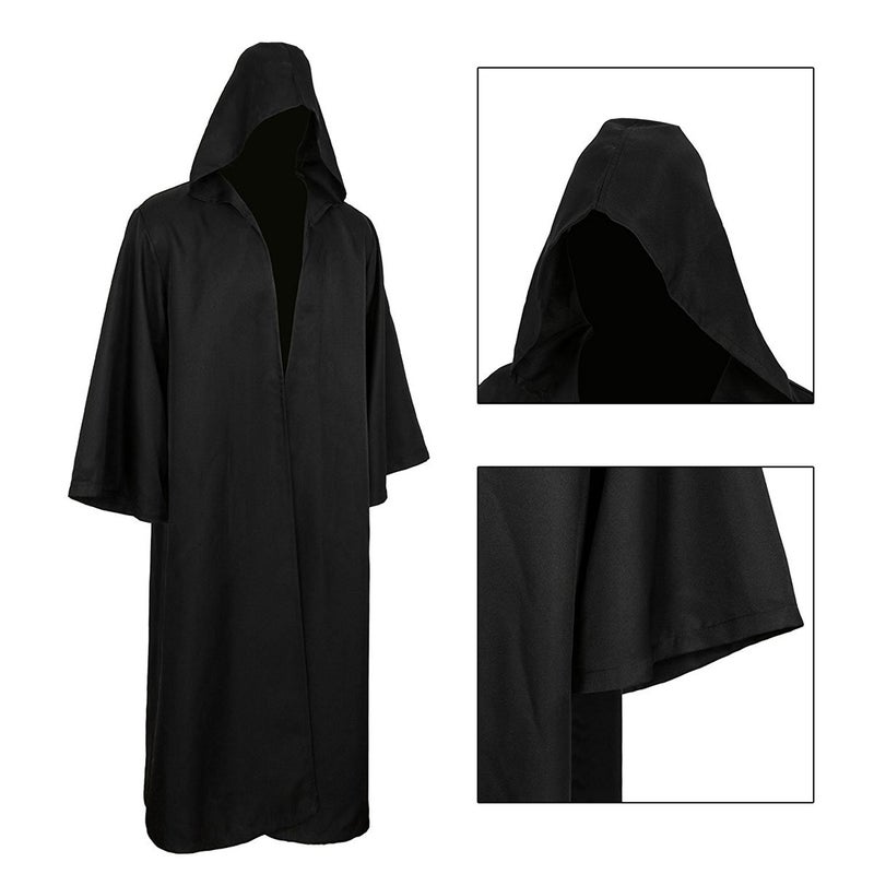 Gothden Golden service Adult Halloween Costume Tunic Hoodies Robe Cosplay Capes - Image 3