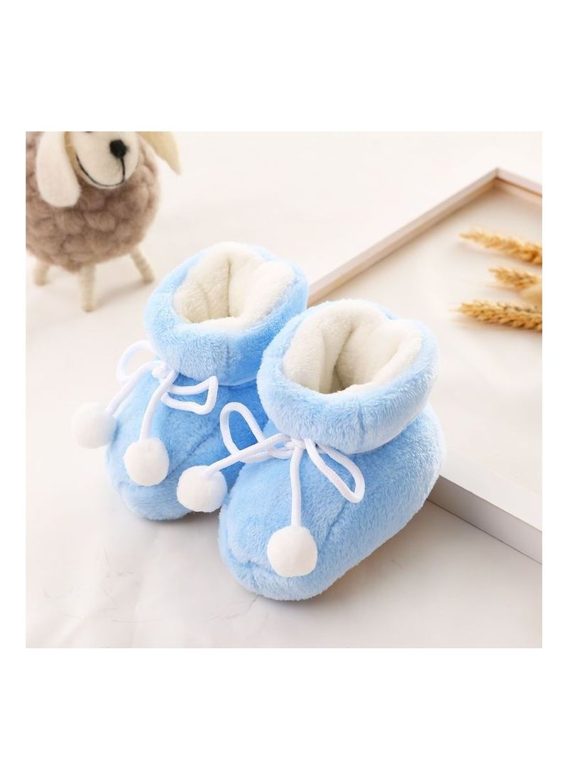 Loquat Suitable For Baby Warm And Comfortable Cotton Shoes 