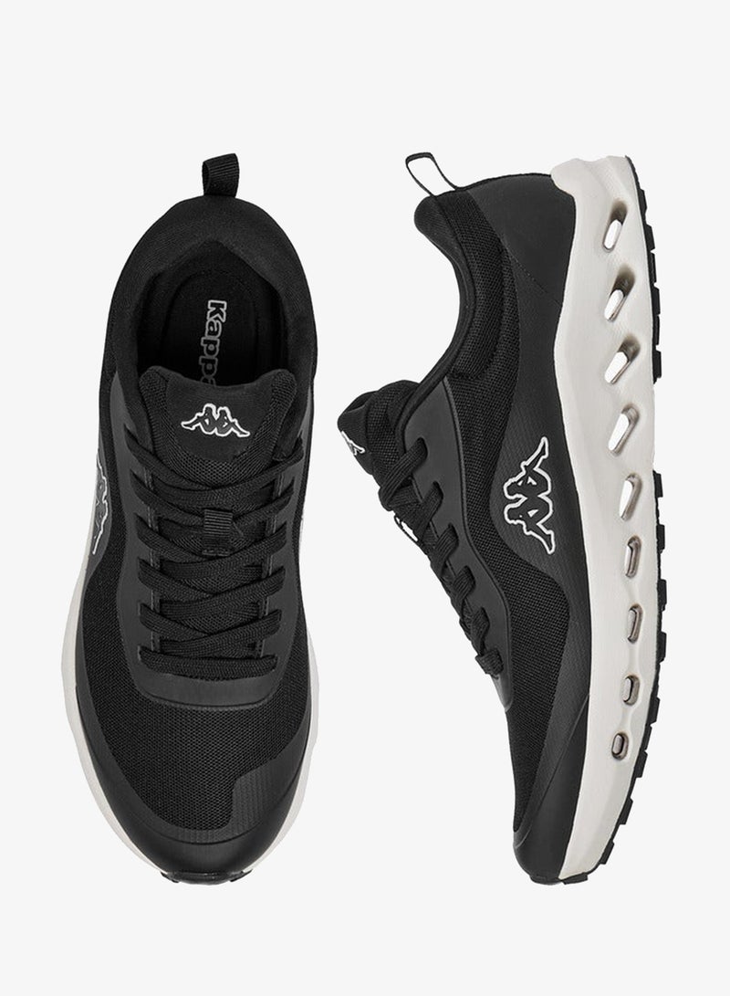 كابا سنيكرز نسائي بشعار وتفاصيل برباط - Image 3