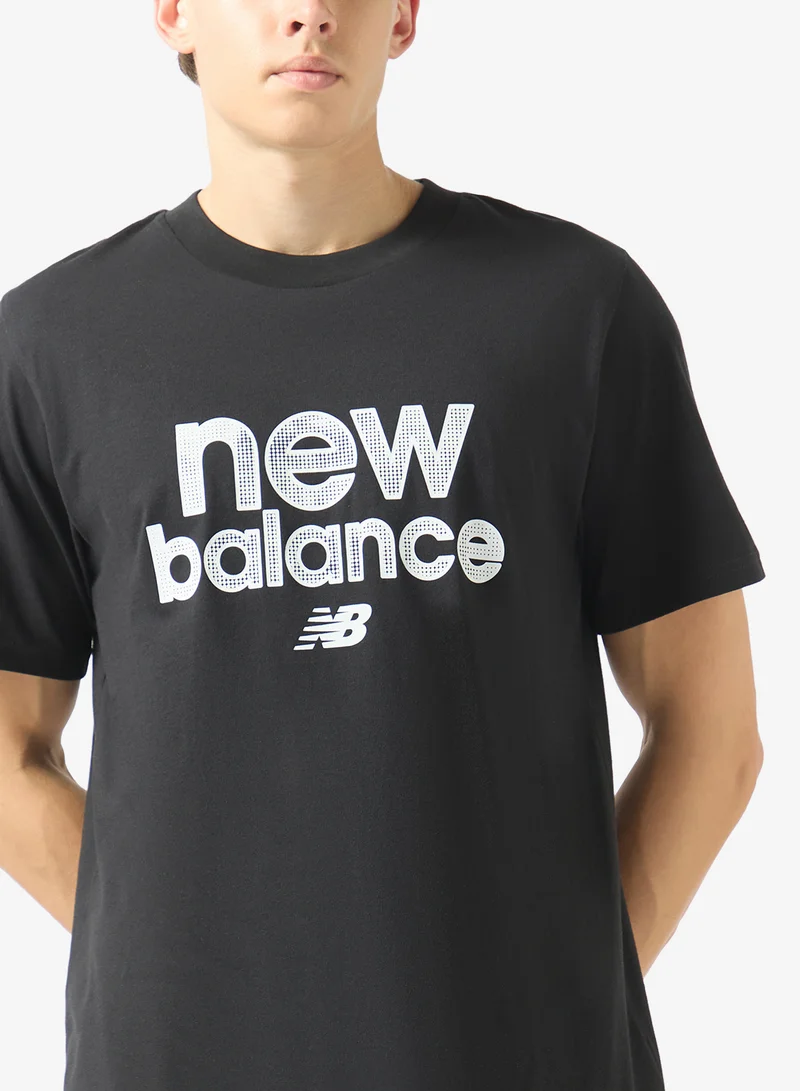 New Balance BLACK (BK) Graphic Printed T-Shirt for Men | Best Price UAE