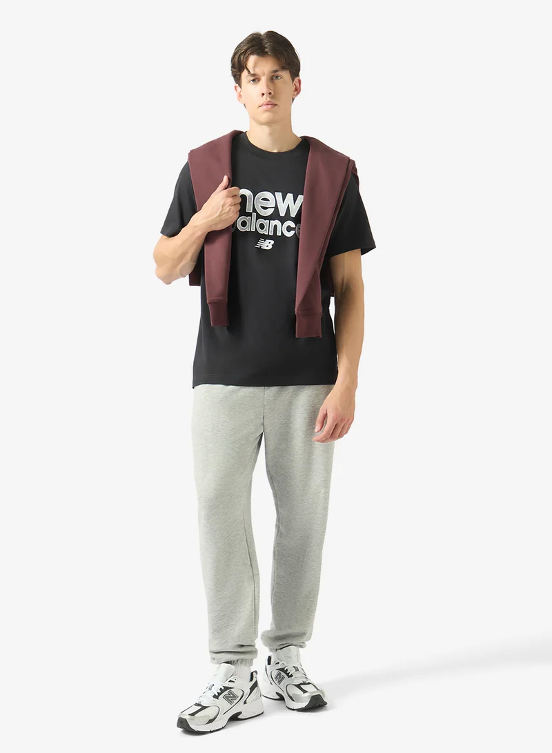 New Balance BLACK (BK) Graphic Printed T-Shirt for Men | Best Price UAE