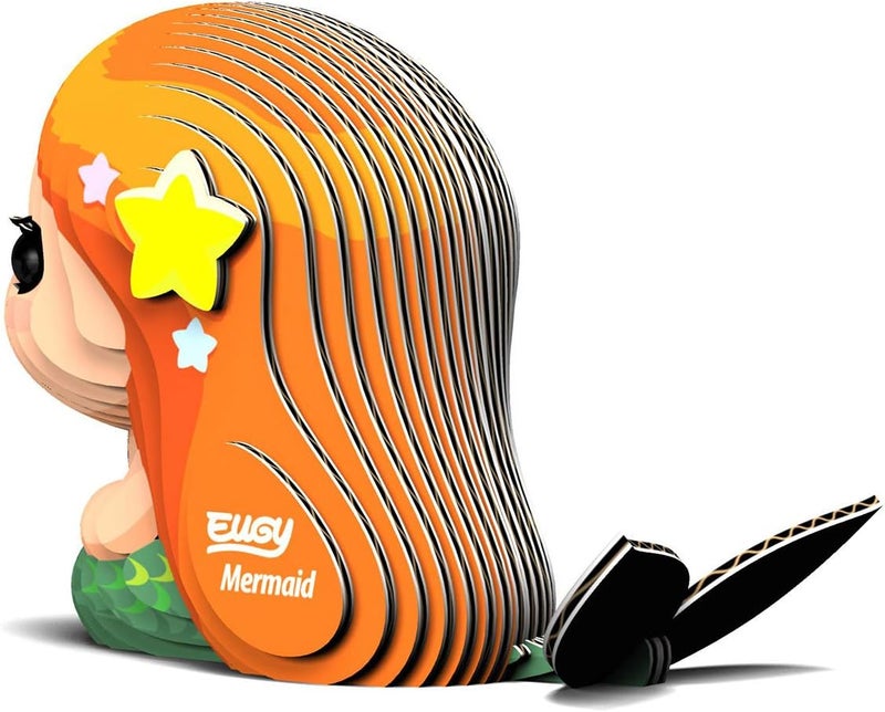 EUGY Eco-Friendly 3D Paper Puzzle (Mermaid) - Image 4