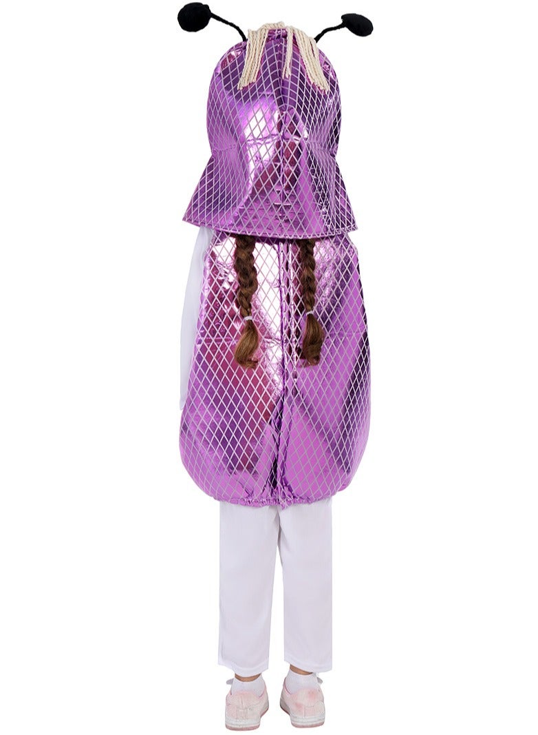 عام زي تنكري لشخصية أبو من فيلم "جامعة المرعبين"، متوفر بمقاسات متعددة، يعيد تصميم مظهر الشخصية بدقة وإتقان. - Image 2