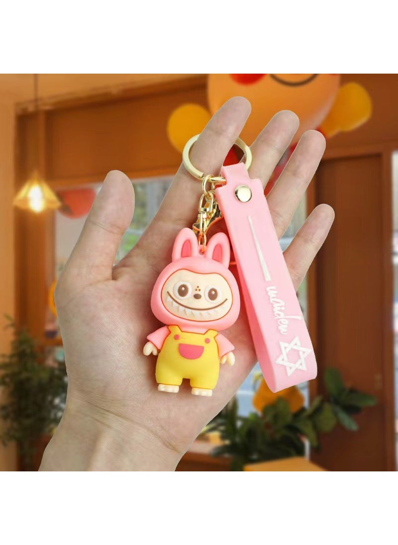 Generic - Cartoon Labubu Sheep Keychain Plush Pendant Gift 2# - Image 1