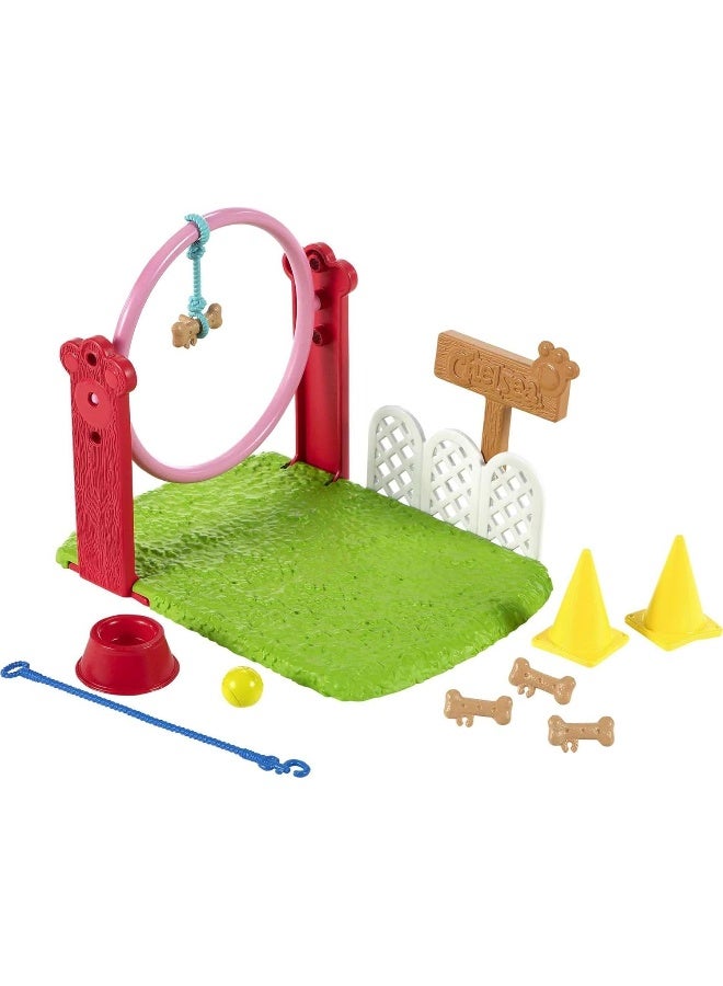 Mattel BARBIE Barbie GTN62 Chelsea Can Be Blonde Chelsea Doll & Dog Trainer Playset - Image 5