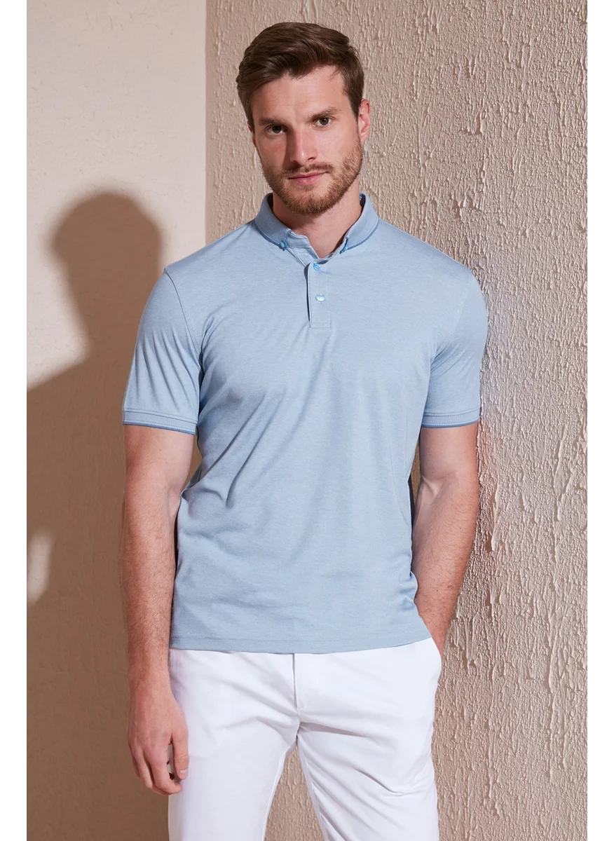 Buratti Cotton Slim Fit Polo T Shirt Men's Polo T Shirt 646R1000