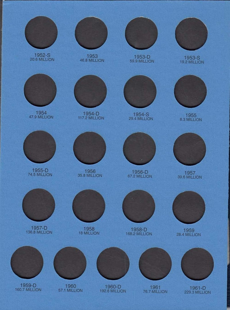 Whitman Jefferson Nickel Collection Folder (1938-1961) - Volume 1 - Image 5