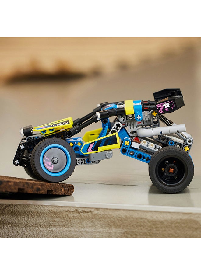 LEGO - لعبة ليغو تكنيك للدراجات الرباعية، سيارة لعب للأولاد والبنات من عمر 8 سنوات فما فوق، طقم بناء نموذج رالي بميزات واقعية (219 قطعة) 42164 - Image 1