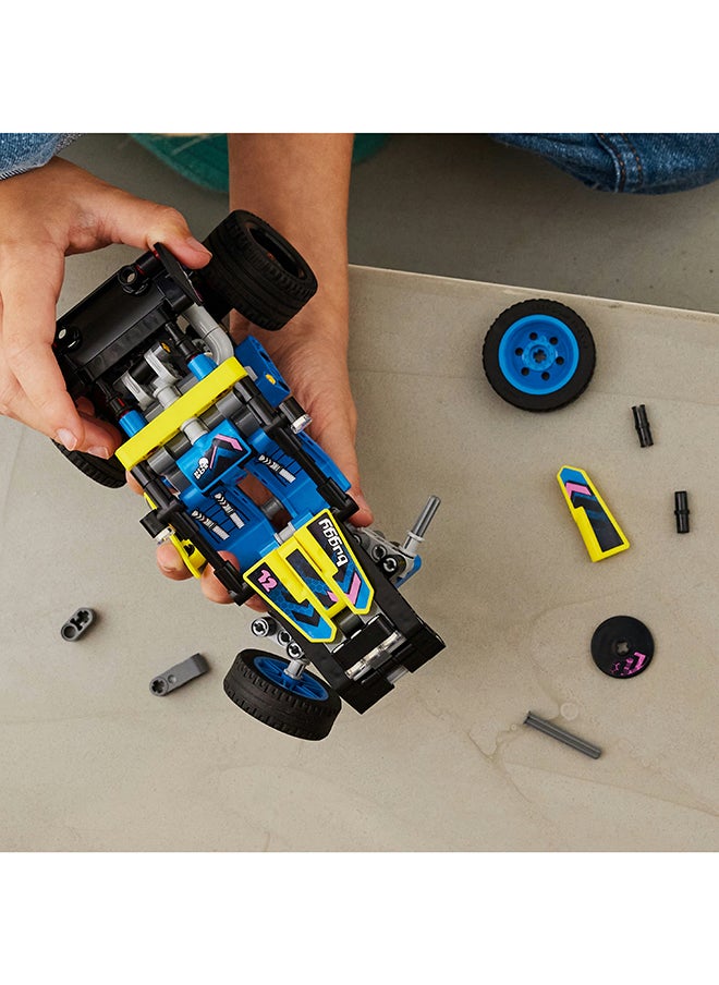 LEGO - لعبة ليغو تكنيك للدراجات الرباعية، سيارة لعب للأولاد والبنات من عمر 8 سنوات فما فوق، طقم بناء نموذج رالي بميزات واقعية (219 قطعة) 42164 - Image 1