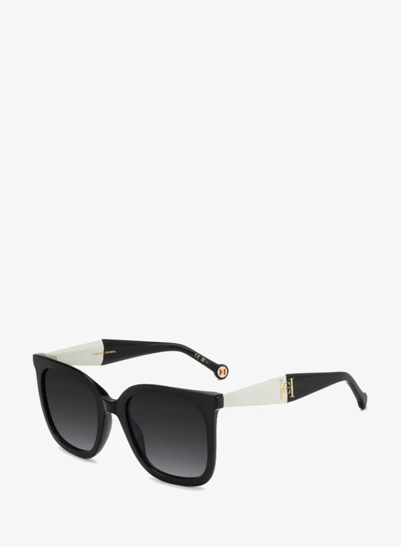 كارولينا هيريرا CAROLINA HERRERA HER 0375/G/S Sunglasses Black Square