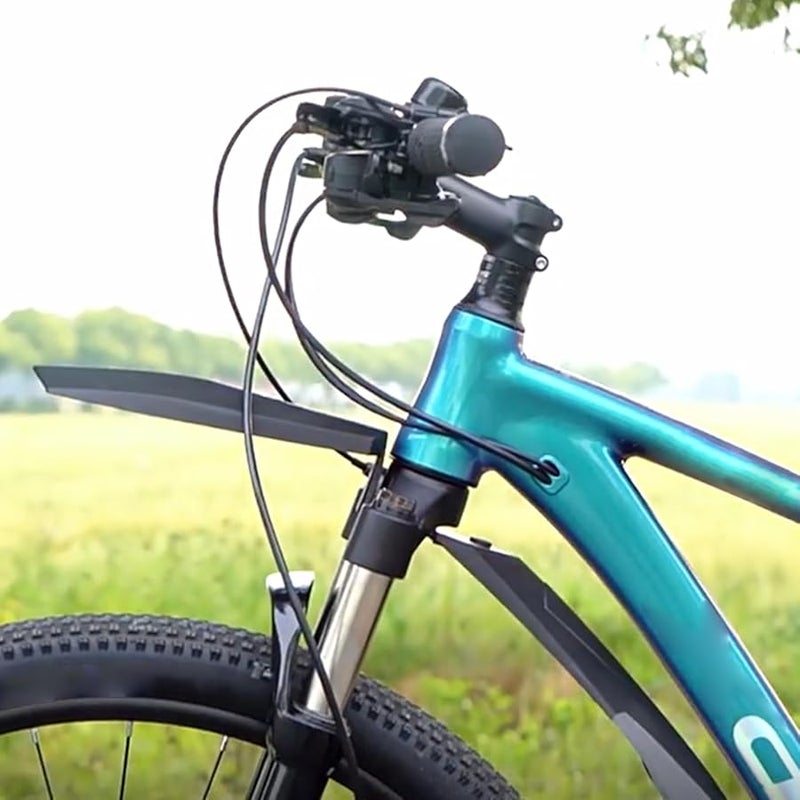 Adjustable Mountain Bike Mudguard Full Cover Front Rear Tire Splash Protection - Image 2