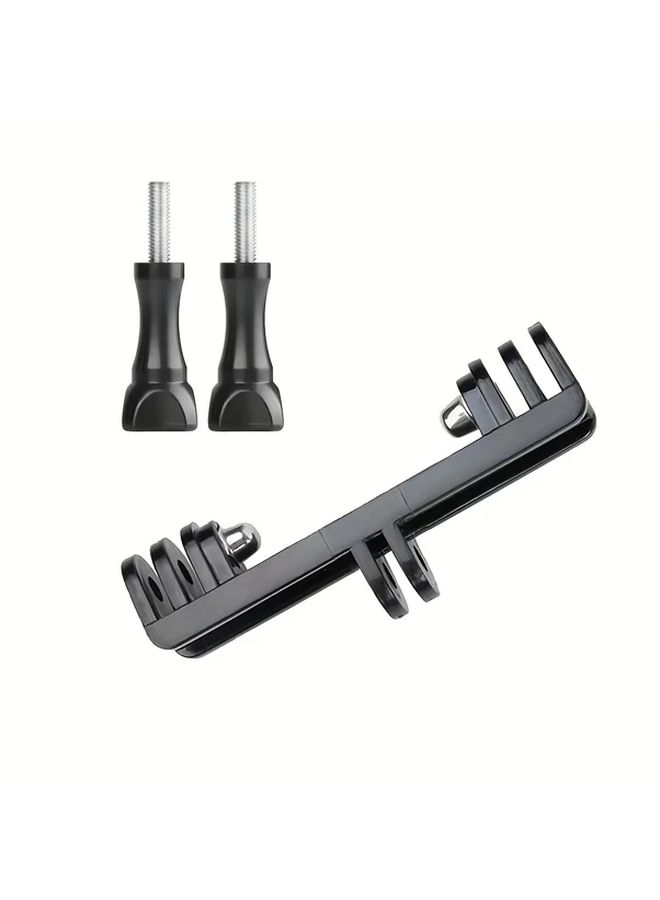 7 In 1 Adjustable Dual Mount Tripod Stand Bracket For Action Cameras - Image 1