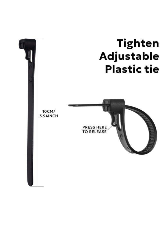 SF Strongest Magnetic Release Holder Keychain Fly Fishing Net Retractor Magnet Clip with Coiled Lanyard Carabiner - Black - Image 3