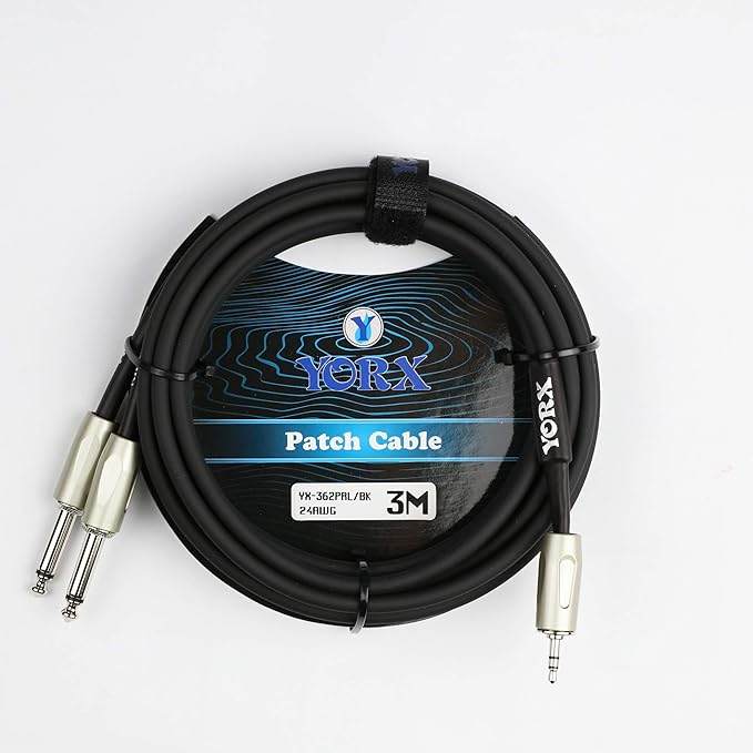 Yorx Yx-362Pr-3M Bk AUX To Jack-Cable