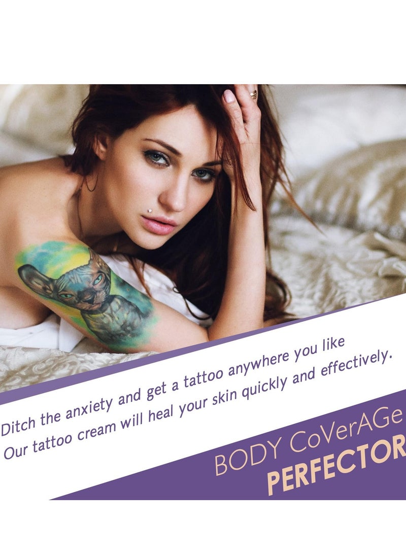 Excefore - Body Concealer, 3Pcs Professional Long Lasting Tattoo Cover Up Suitable, Invisible Skin Concealer Set for Tattoo, Long Lasting & Waterproof, 2 Color - Image 1