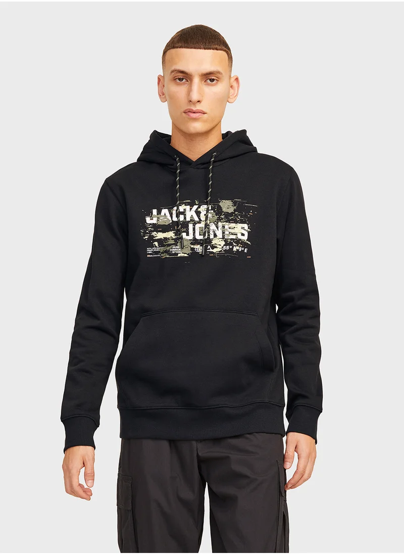 JACK & JONES Logo Hoodie