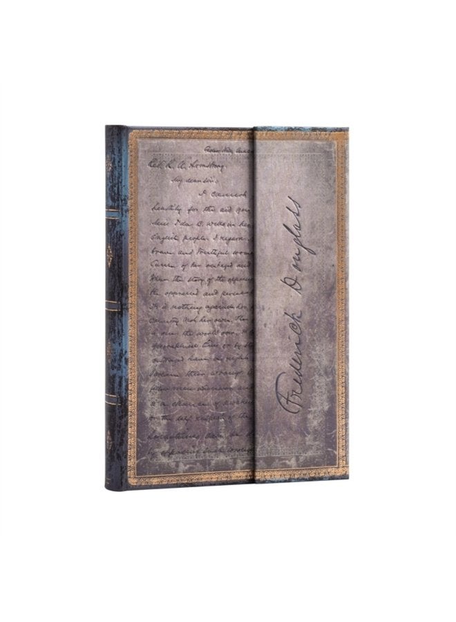 Frederick Douglass Letter for Civil Rights Embellished Manuscripts Collection Midi Lined Hardcover Journal - Hardback