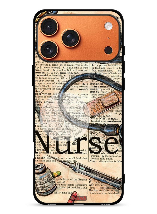 Tolwak Apple iPhone 17 Pro Max Protective Case Cover Nurse Vintage Tools - Image 1