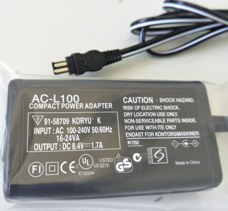 Aikukiki محول الطاقة AC-L100، بديل لسوني AC-L10A، AC-L10B، AC-L10C AC-L15A/B AC-L100C، لكاميرات سوني هاندكام CCD-TRV77 CCD-TRV88 CCD-TRV9X DCR-TRV6E MVC-FD - Image 5