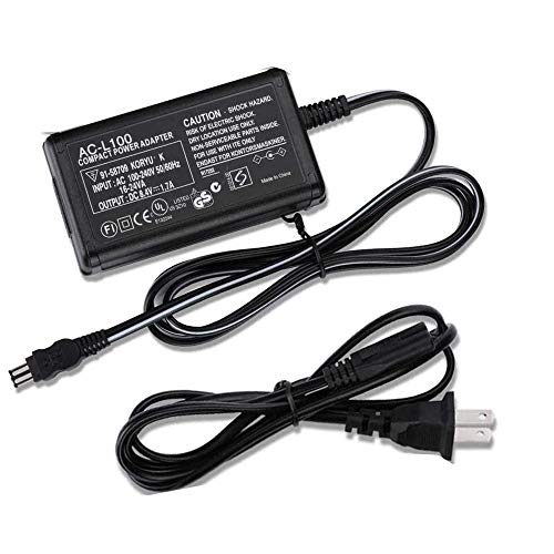 Aikukiki محول الطاقة AC-L100، بديل لسوني AC-L10A، AC-L10B، AC-L10C AC-L15A/B AC-L100C، لكاميرات سوني هاندكام CCD-TRV77 CCD-TRV88 CCD-TRV9X DCR-TRV6E MVC-FD - Image 2