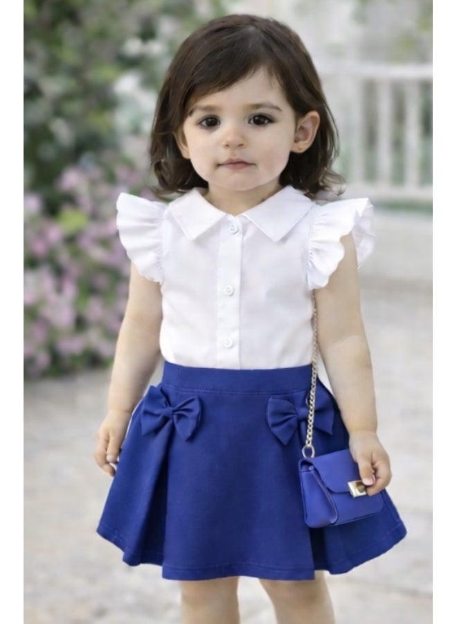 Bold Chic Tiny Twirls Dress for Girls - Image 4