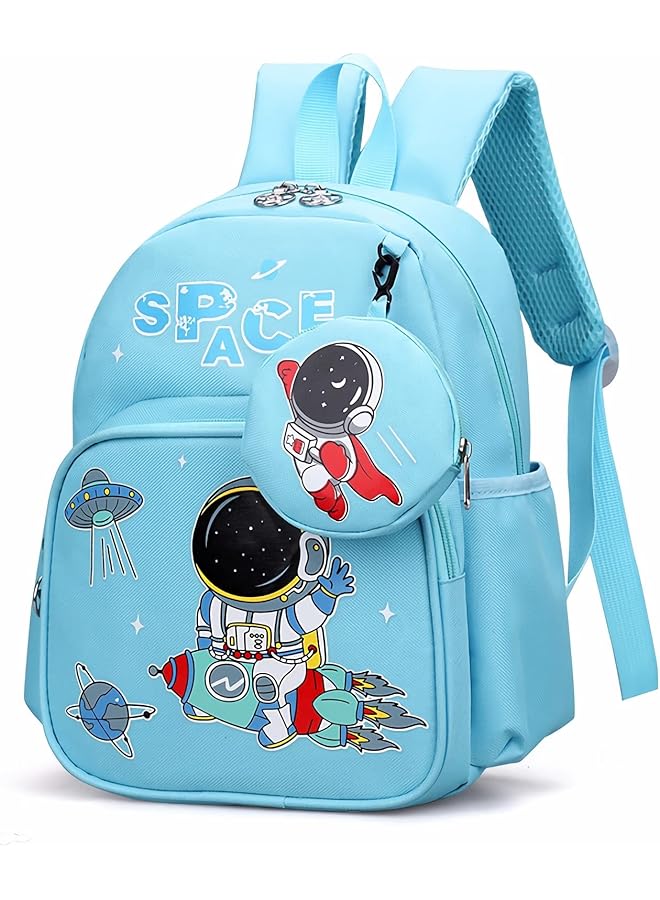 S-TOP Toddler Backpack Cute Cartoon Schoolbag Lightweight Bookbags Daypack School Backpack with Adujustable Strap Small Preschool School Bag with Coin Pocket for Girls Boys - Image 1